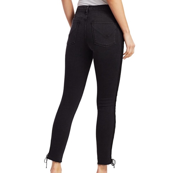 Hudson Lace Up Skinny Jeans - Picture 3 of 4